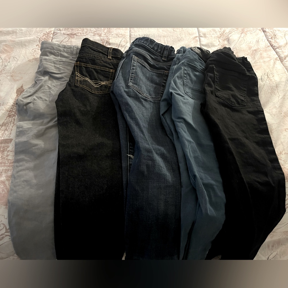 Boys Set of 5 Jeans different brands